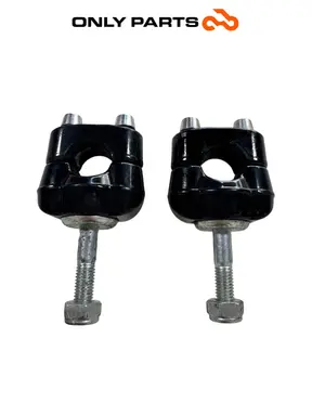 Coppia riser supporti manubrio