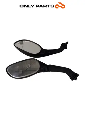Coppia specchietti retrovisori Quadro 350 S 2013 Nero usato — foto reale 6