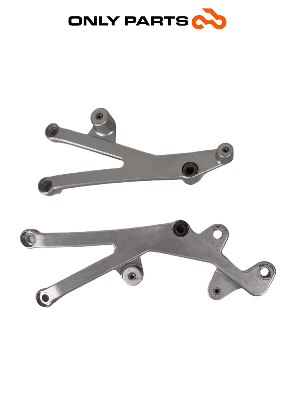 Coppia supporti motore KTM Super Duke 990cc 2006 Nero/Arancione usato — foto reale 5