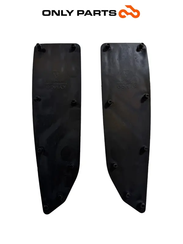COPPIA TAPPETINI PEDANA ANTERIORE IN GOMMA KYMCO X-TOWN 300 2016 / FOOTREST MATS — 5