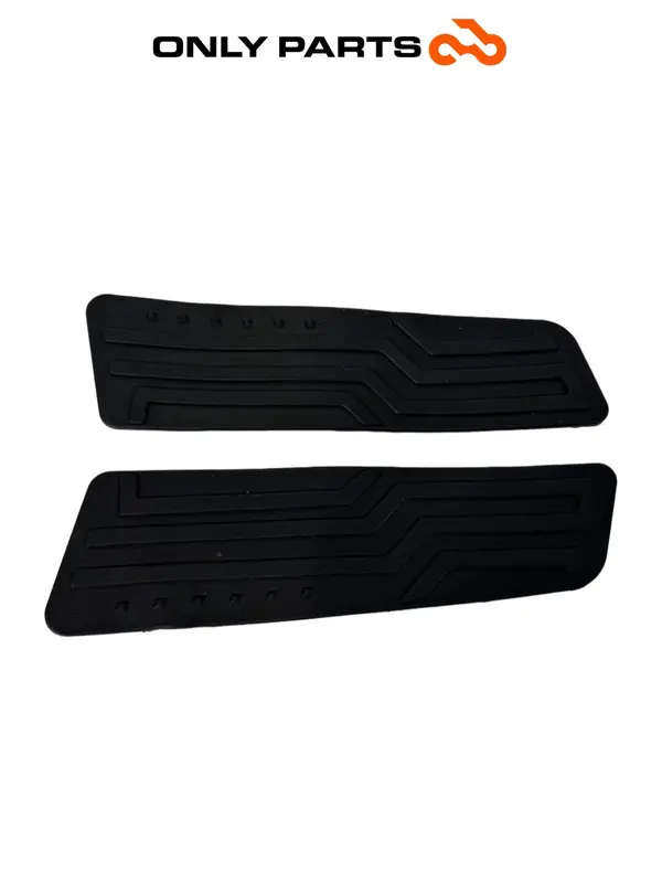 COPPIA TAPPETINI PEDANA GOMMA DX SX KYMCO X-TOWN 300 ANNO 2016 FLOOR MATS RUBBER — 2