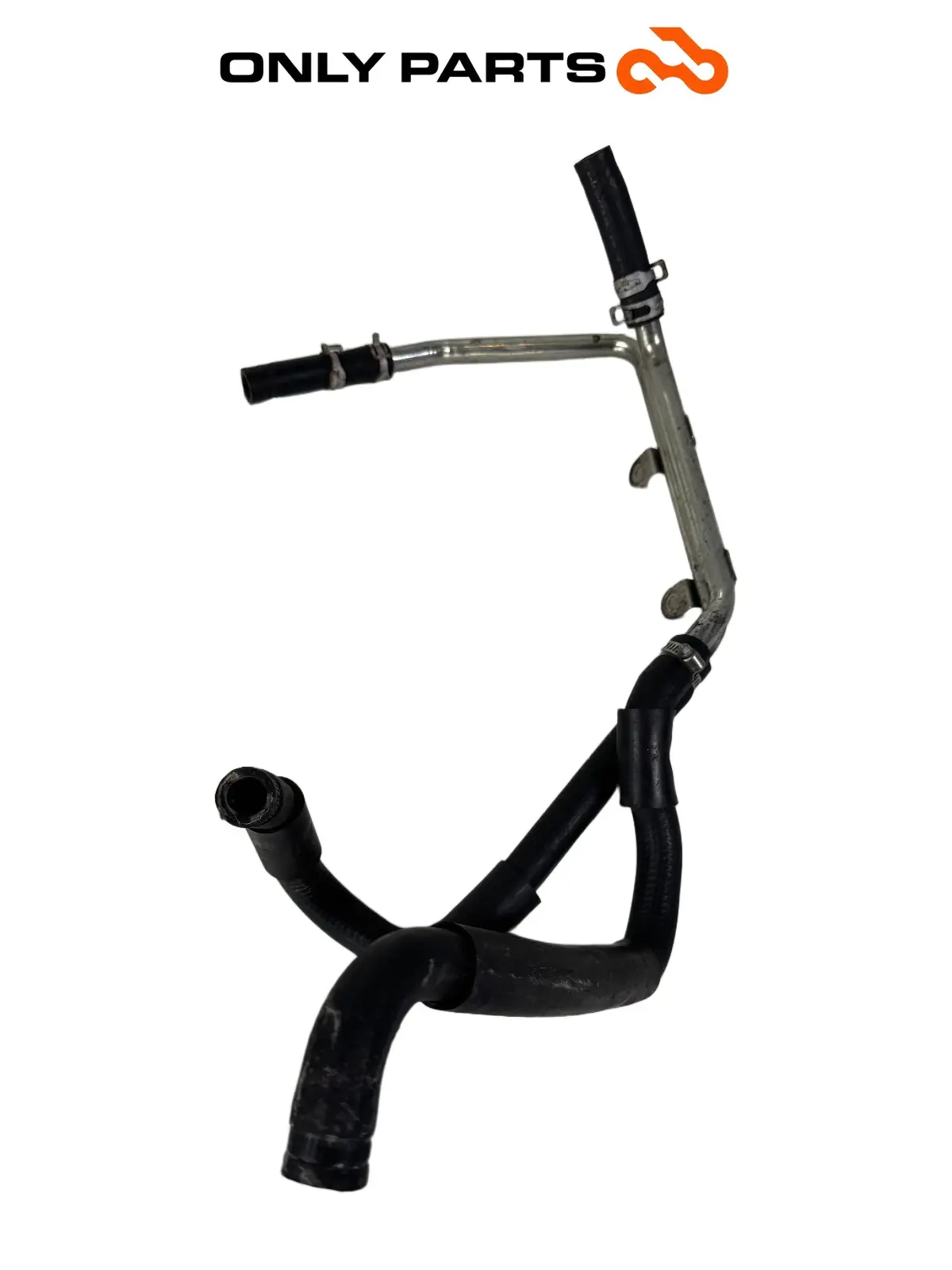 Coppia tubi rigidi radiatore acqua Honda SH 300i 2008 Grigio usato — foto reale 3