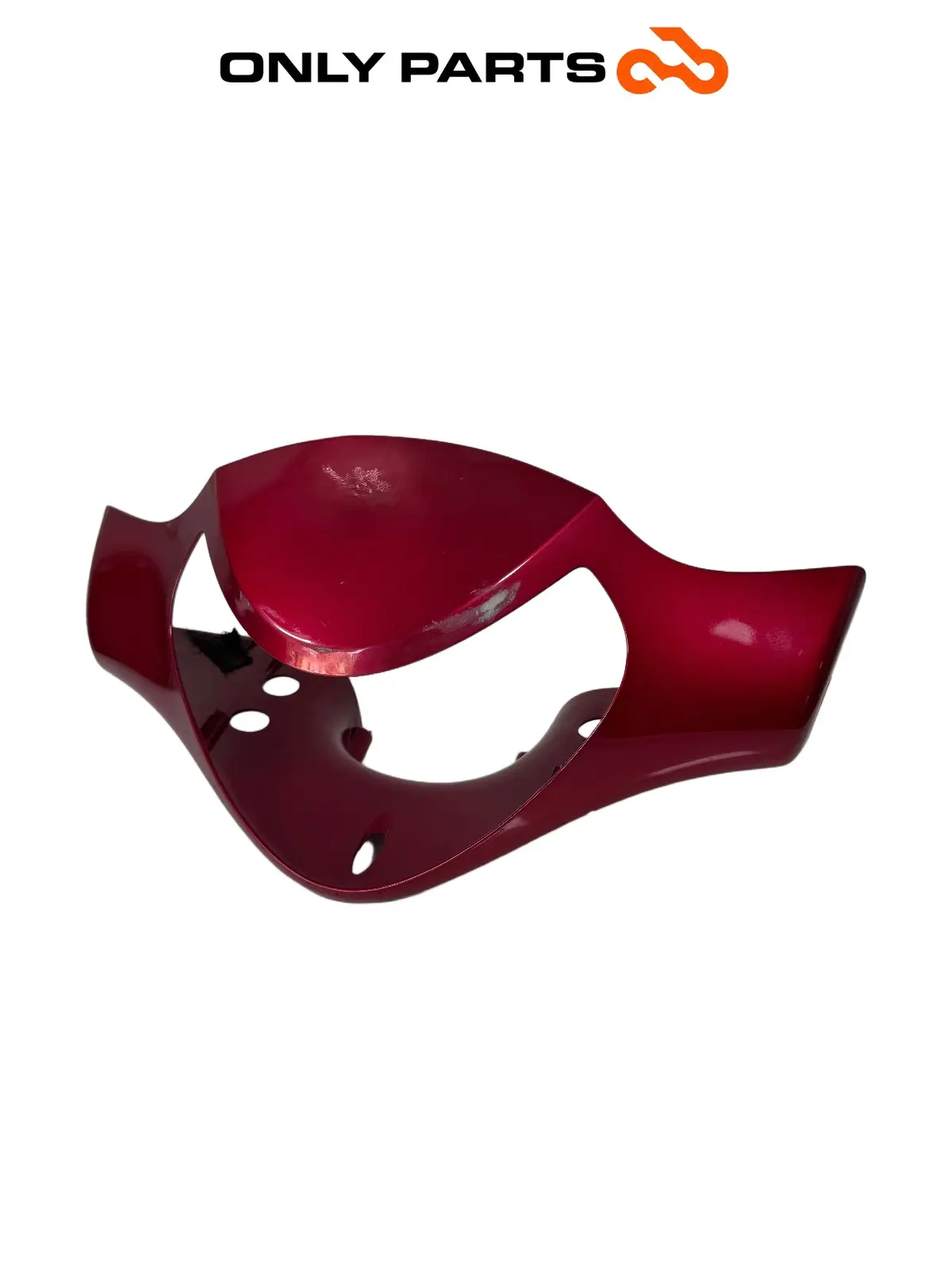 Coprimanubrio anteriore Honda Sh 125cc 2004 Rosso usato — foto reale 3