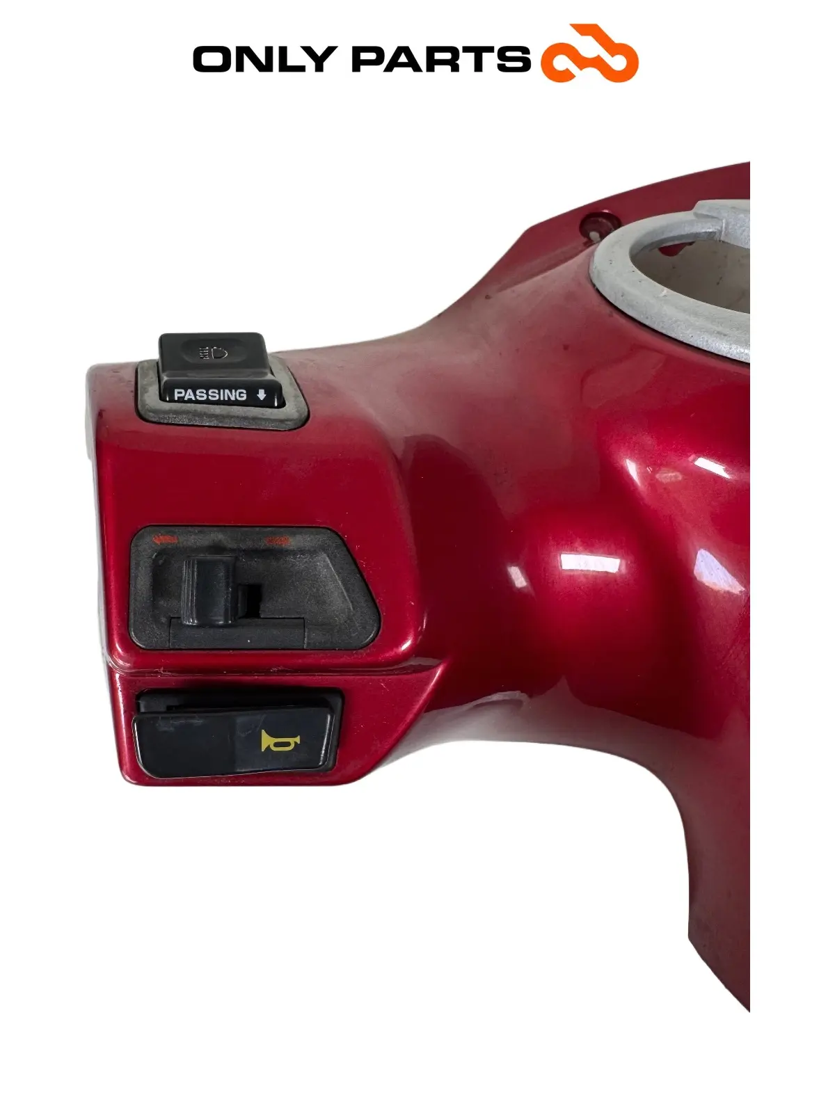 Coprimanubrio posteriore Honda Sh 125cc 2004 Rosso usato — foto reale 6