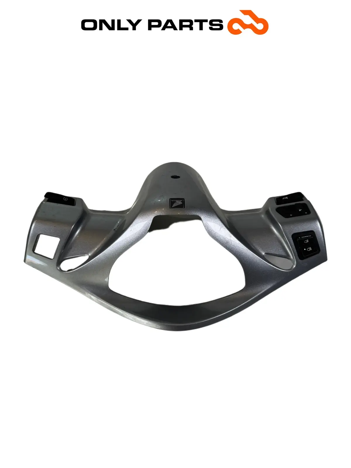 Cornice cruscotto cover strumentazione Honda SH 300i 2008 Grigio usato — foto reale 2