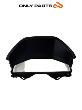 Cornice cruscotto cover strumentazione Suzuki Burgman 650cc 2010 Bianco usato — foto reale 2