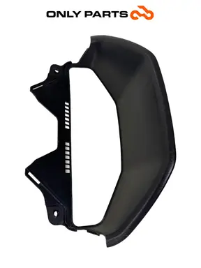 Cornice cruscotto cover strumentazione Suzuki Burgman 650cc 2010 Bianco usato — foto reale 3