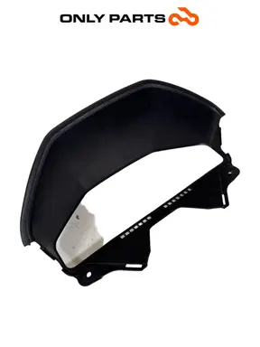 Cornice cruscotto cover strumentazione Suzuki Burgman 650cc 2010 Bianco usato — foto reale 5