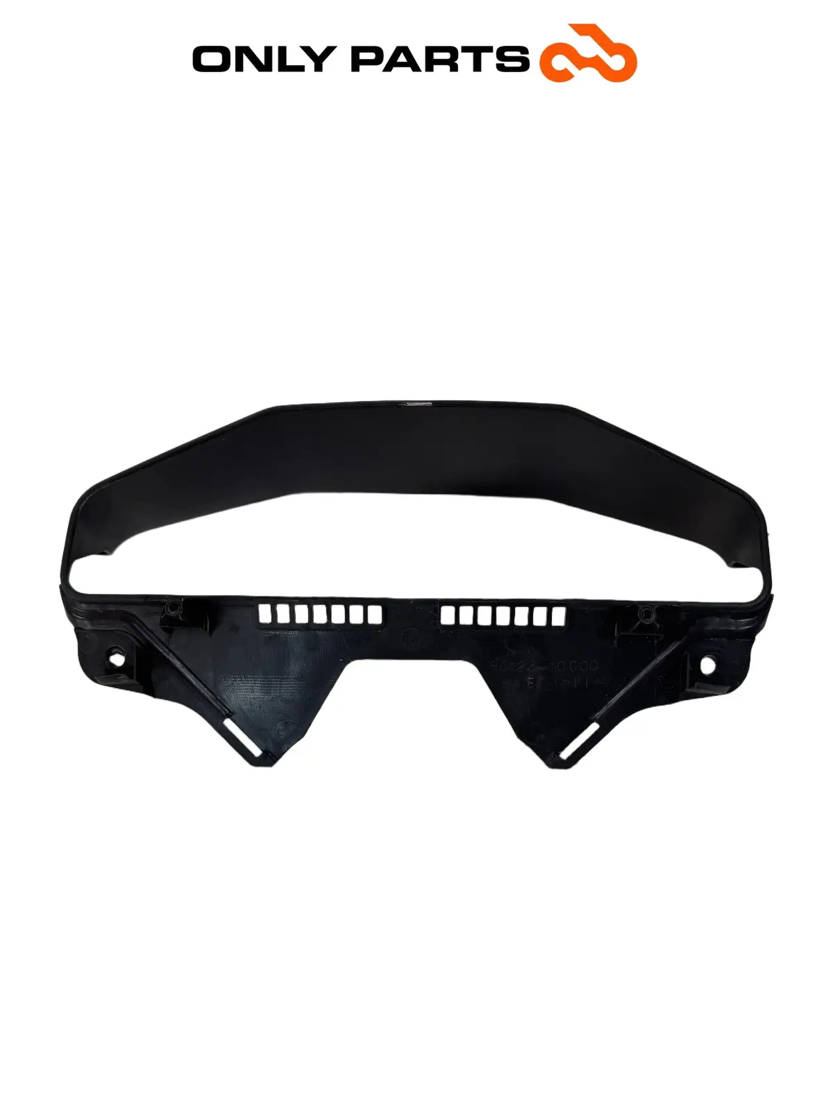 Cornice cruscotto cover strumentazione Suzuki Burgman 650cc 2010 Bianco usato — foto reale 7
