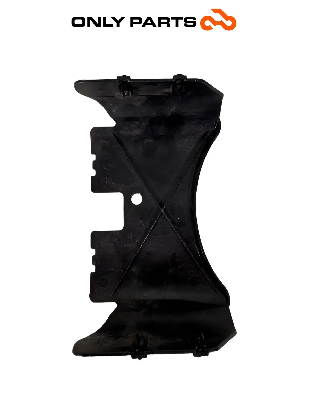 Cover / coperchio cablaggio elettrico KTM Super Duke 990cc 2006 Nero/Arancione usato — foto reale 3