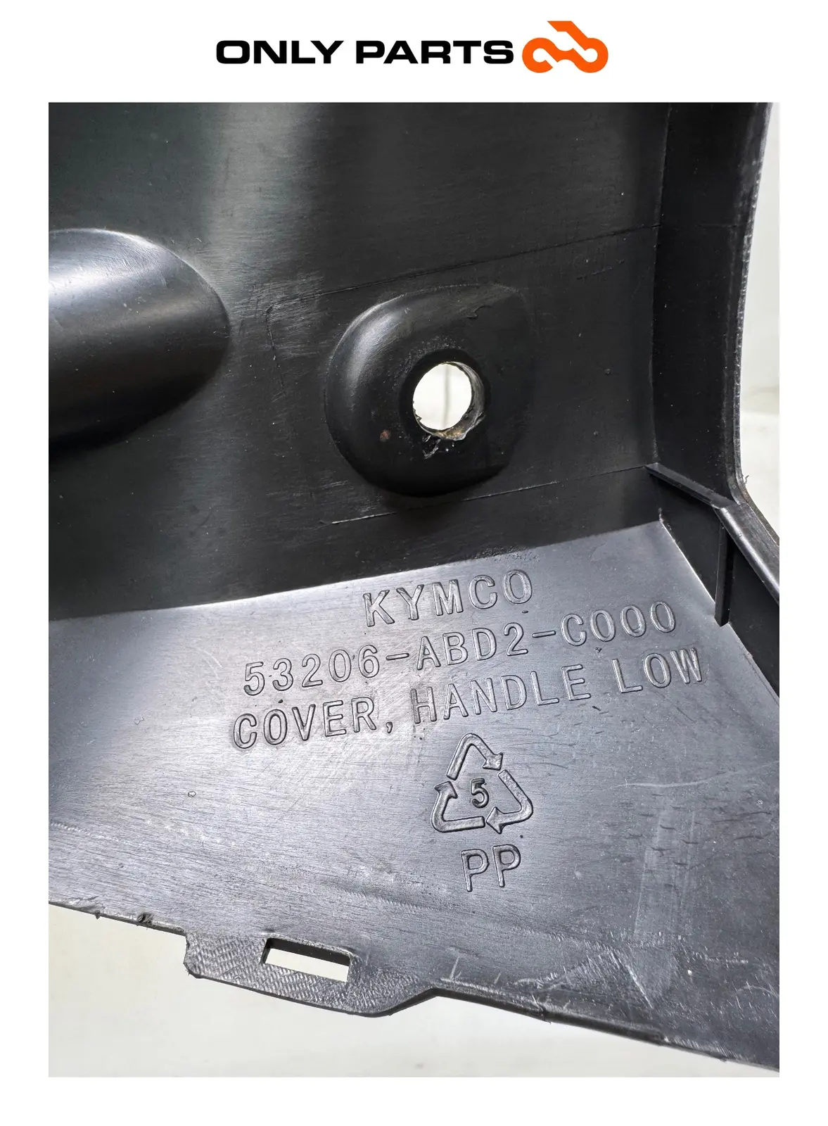 Cover coprimanubrio inferiore Kymco X-Town 300cc 2016 Nero usato — foto reale 12