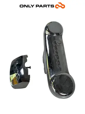 Cover forcella anteriore + placchetta inferiore Piaggio Vespa Lx 125cc 2011 Nero usato — foto reale 3