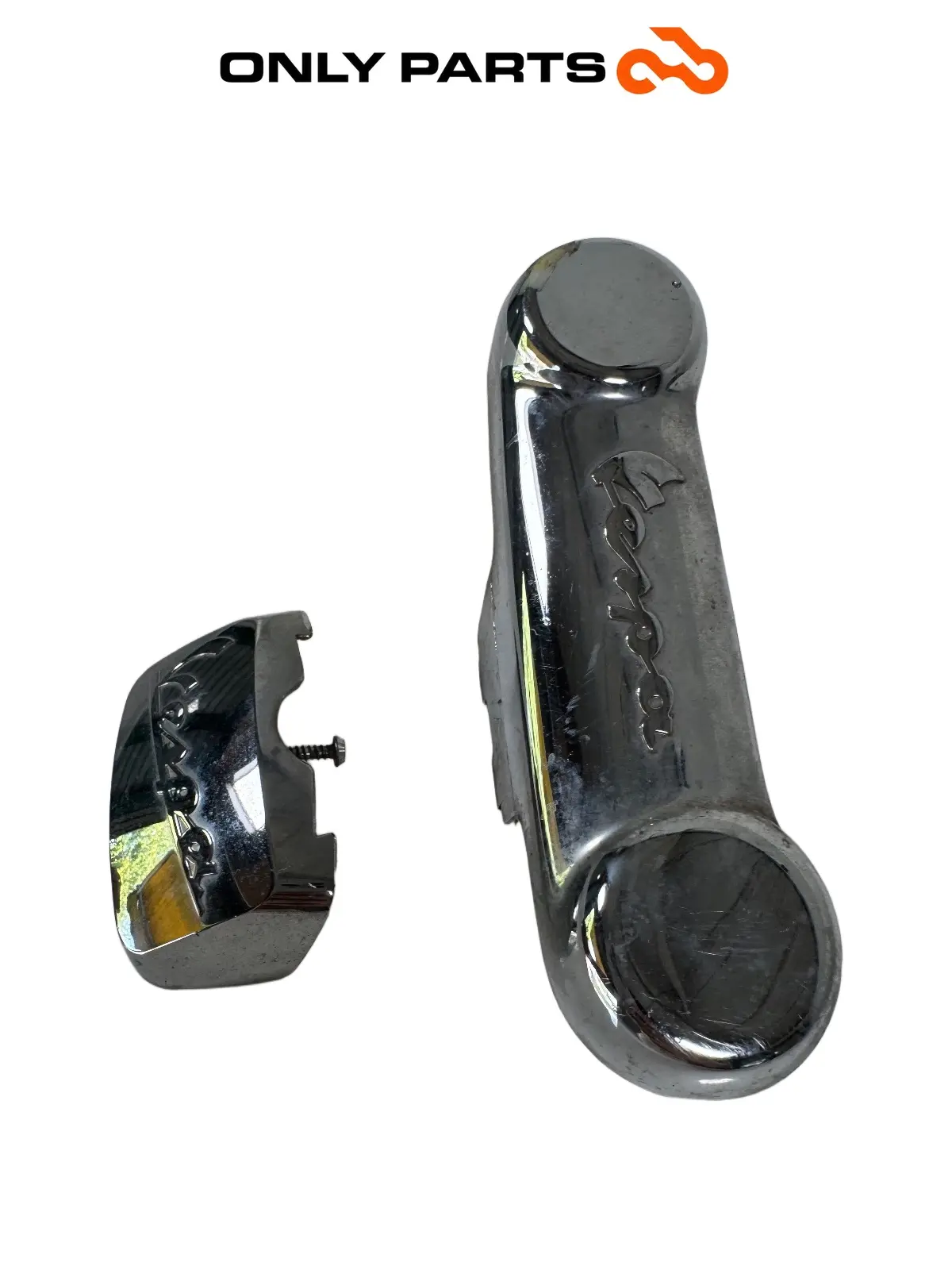 Cover forcella anteriore + placchetta inferiore Piaggio Vespa Lx 125cc 2011 Nero usato — foto reale 3
