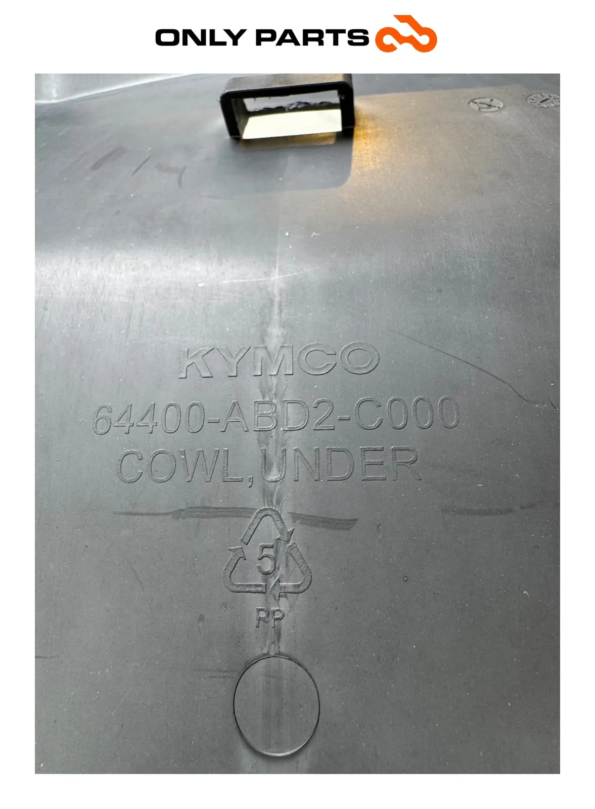 Cover griglia radiatore / sottoscudo Kymco X-Town 300cc 2016 Nero usato — foto reale 13
