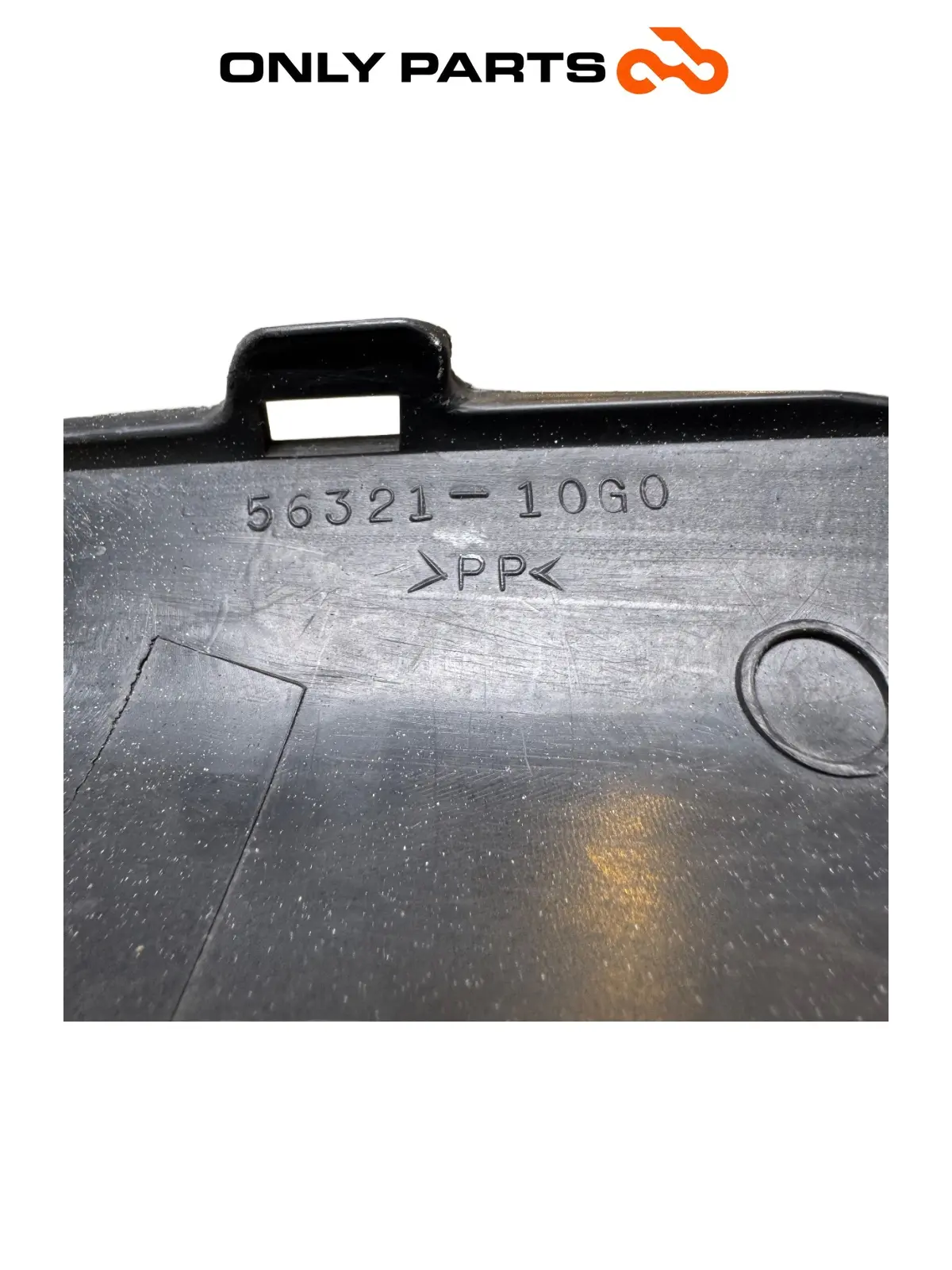 Cover manubrio interna Suzuki Burgman 650cc 2010 Bianco usato — foto reale 12