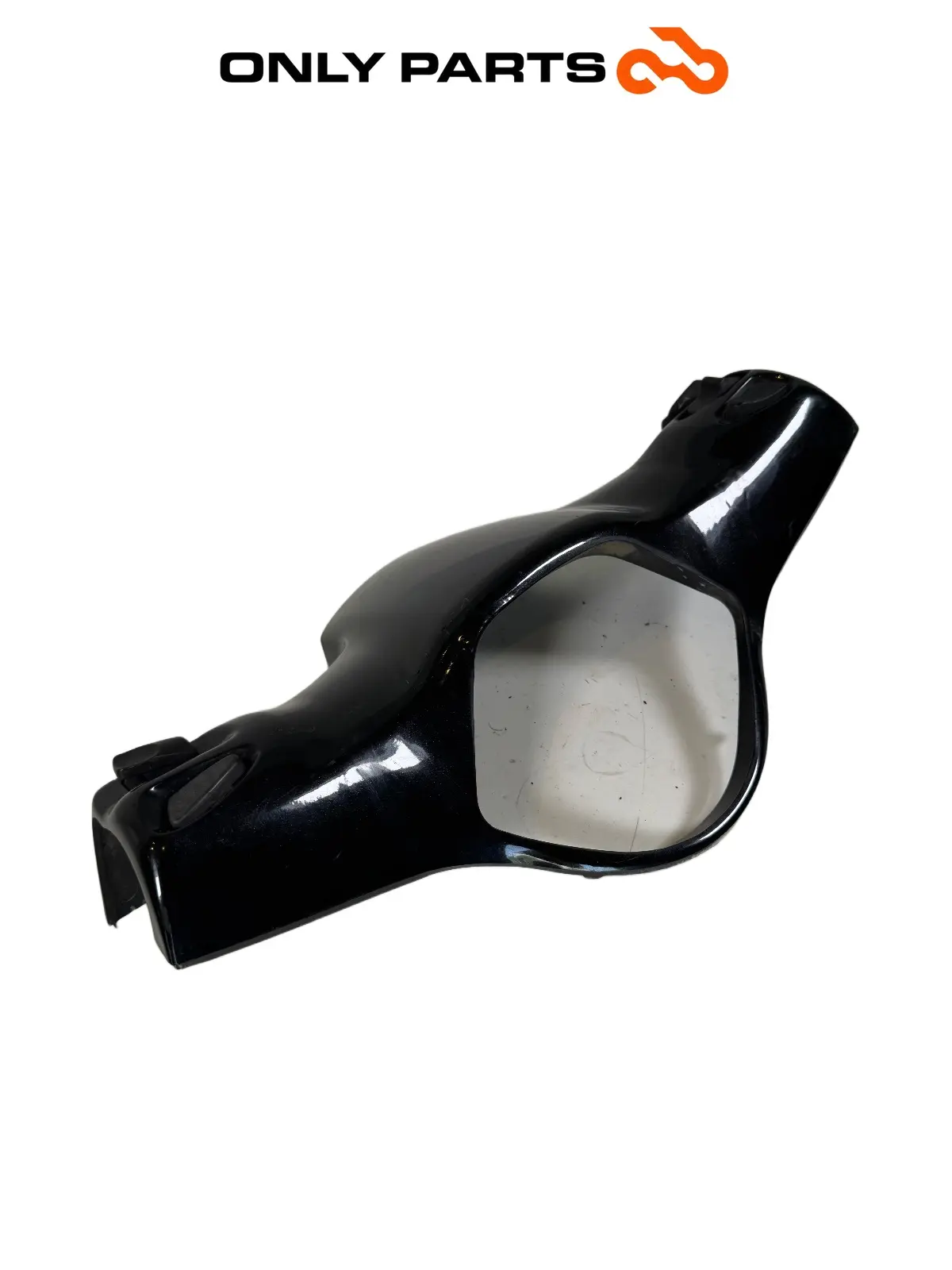 Cover manubrio posteriore Piaggio Vespa Lx 125cc 2011 Nero usato — foto reale 4