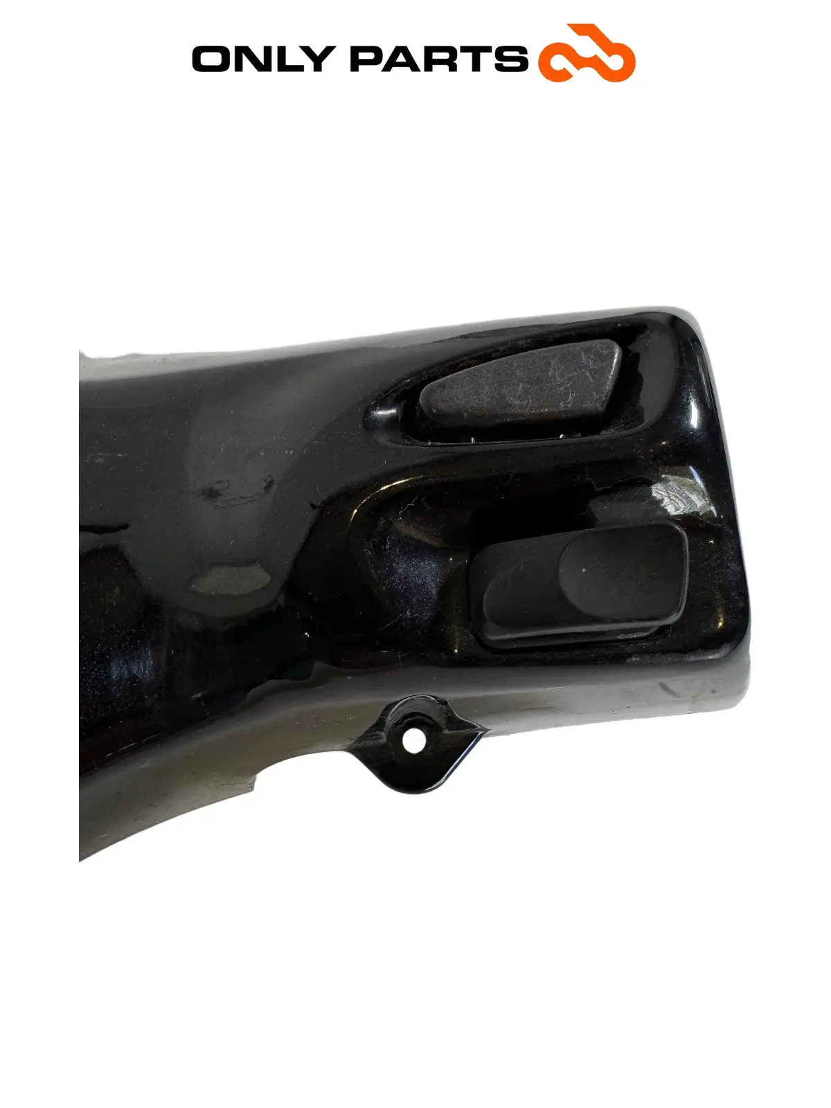 Cover manubrio posteriore Piaggio Vespa Lx 125cc 2011 Nero usato — foto reale 6