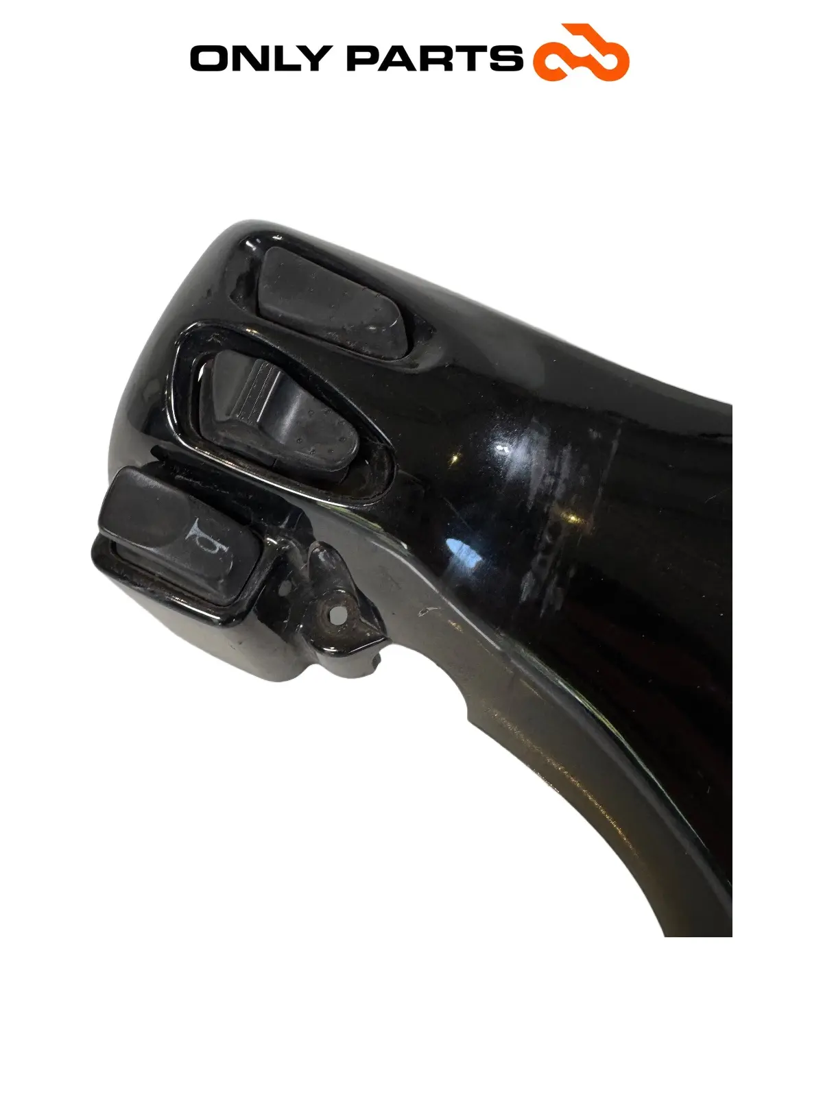 Cover manubrio posteriore Piaggio Vespa Lx 125cc 2011 Nero usato — foto reale 7