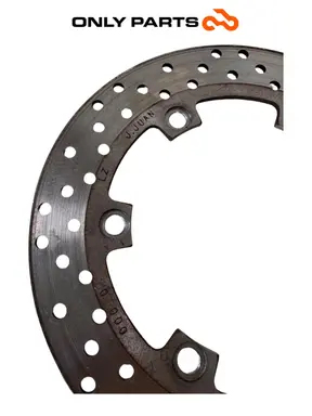 Disco freno anteriore DX Quadro 350 S 2013 Nero usato — foto reale 8