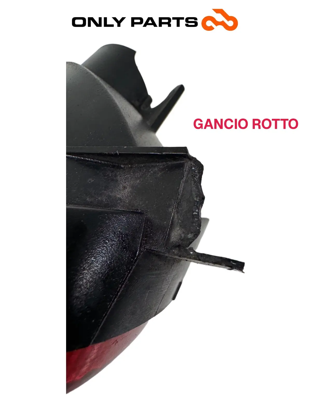 Fanale posteriore BMW F 650 CS 2001 Grigio usato — foto reale 2