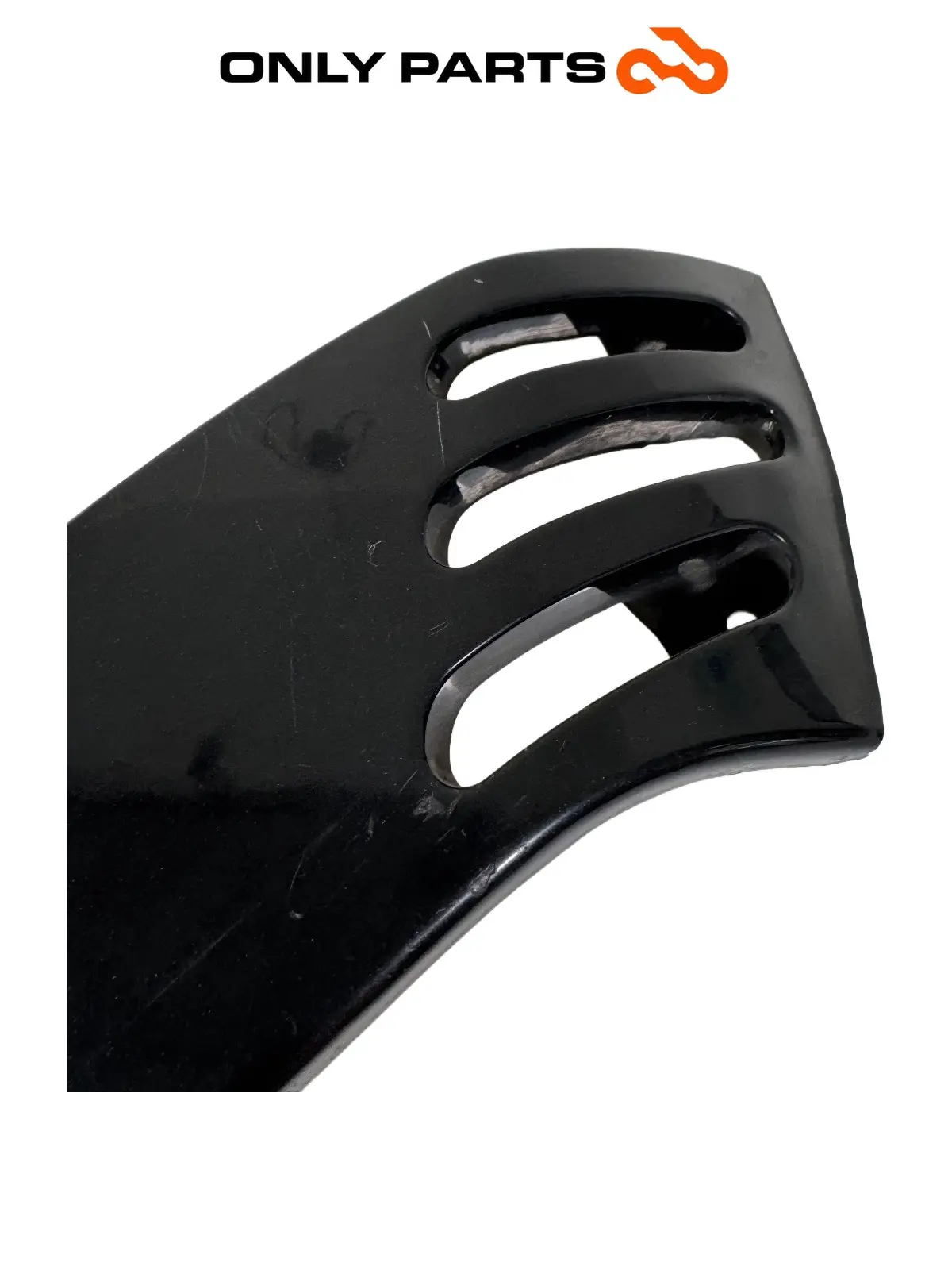 Fianchetto inferiore DX Piaggio Vespa Lx 125cc 2011 Nero usato — foto reale 7