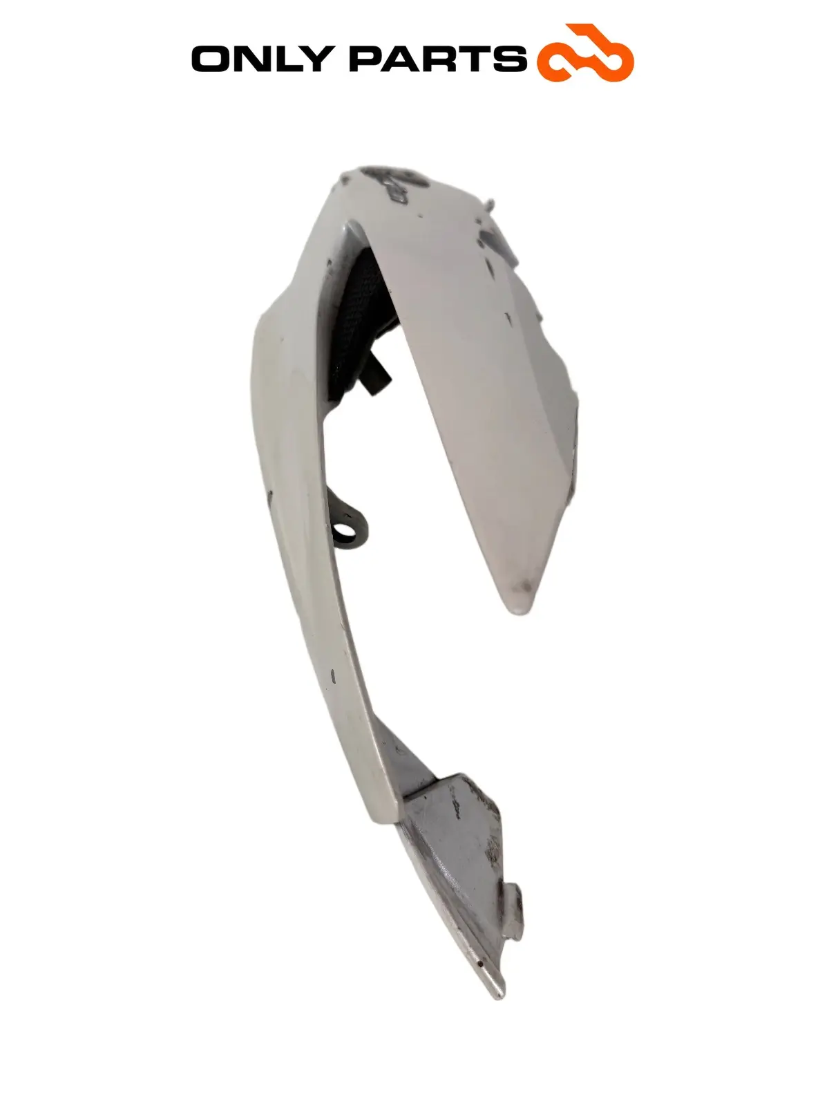 Fianchetto laterale posteriore SX Piaggio Mp3 Yourban 300cc 2013 Bianco usato — foto reale 5