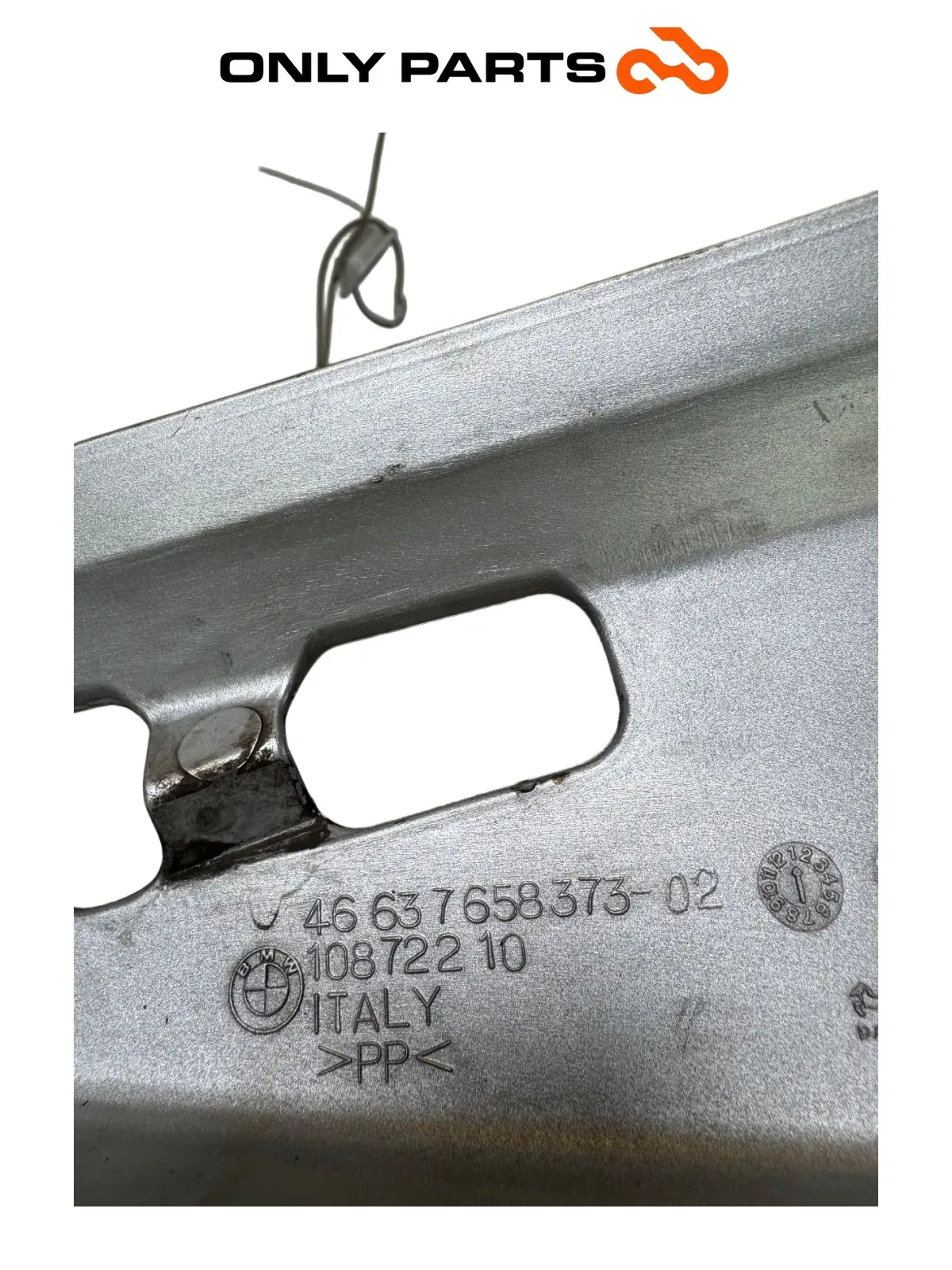 Fianchetto posteriore SX BMW F 650 CS 2001 Grigio usato — foto reale 11