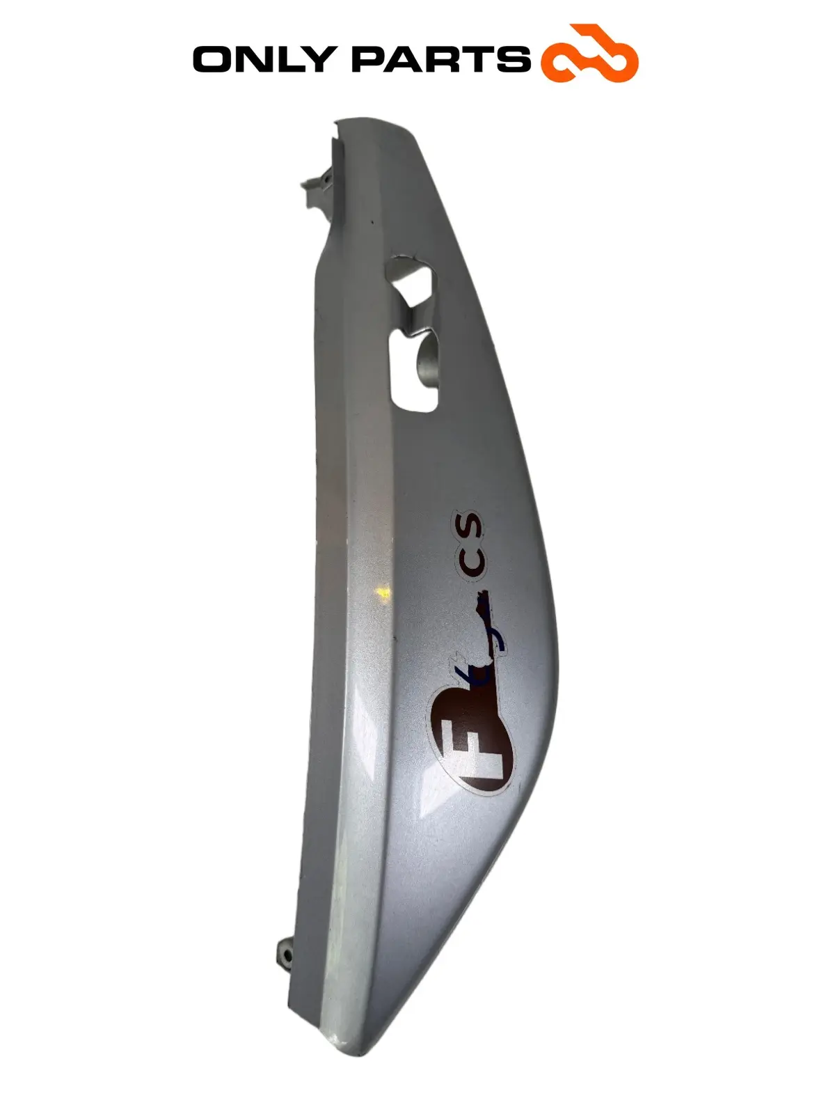 Fianchetto posteriore SX BMW F 650 CS 2001 Grigio usato — foto reale 4