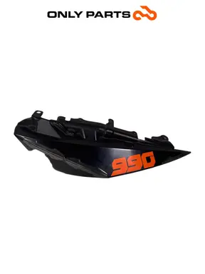 Fianchetto posteriore SX KTM Super Duke 990cc 2006 Nero/Arancione usato — foto reale 2