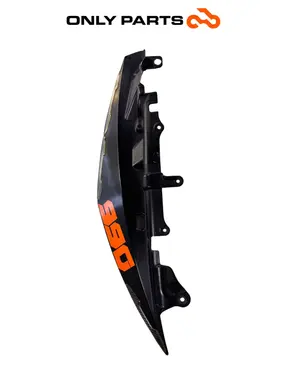 Fianchetto posteriore SX KTM Super Duke 990cc 2006 Nero/Arancione usato — foto reale 3