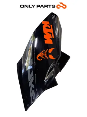 Fianchetto serbatoio DX KTM Super Duke 990cc 2006 Nero/Arancione usato — foto reale 3