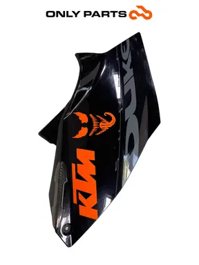 Fianchetto serbatoio DX KTM Super Duke 990cc 2006 Nero/Arancione usato — foto reale 5