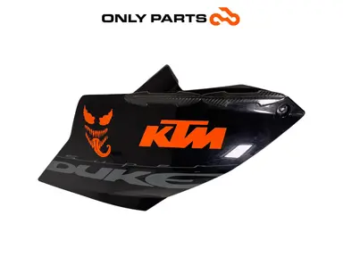 Fianchetto serbatoio SX KTM Super Duke 990cc 2006 Nero/Arancione usato — foto reale 3