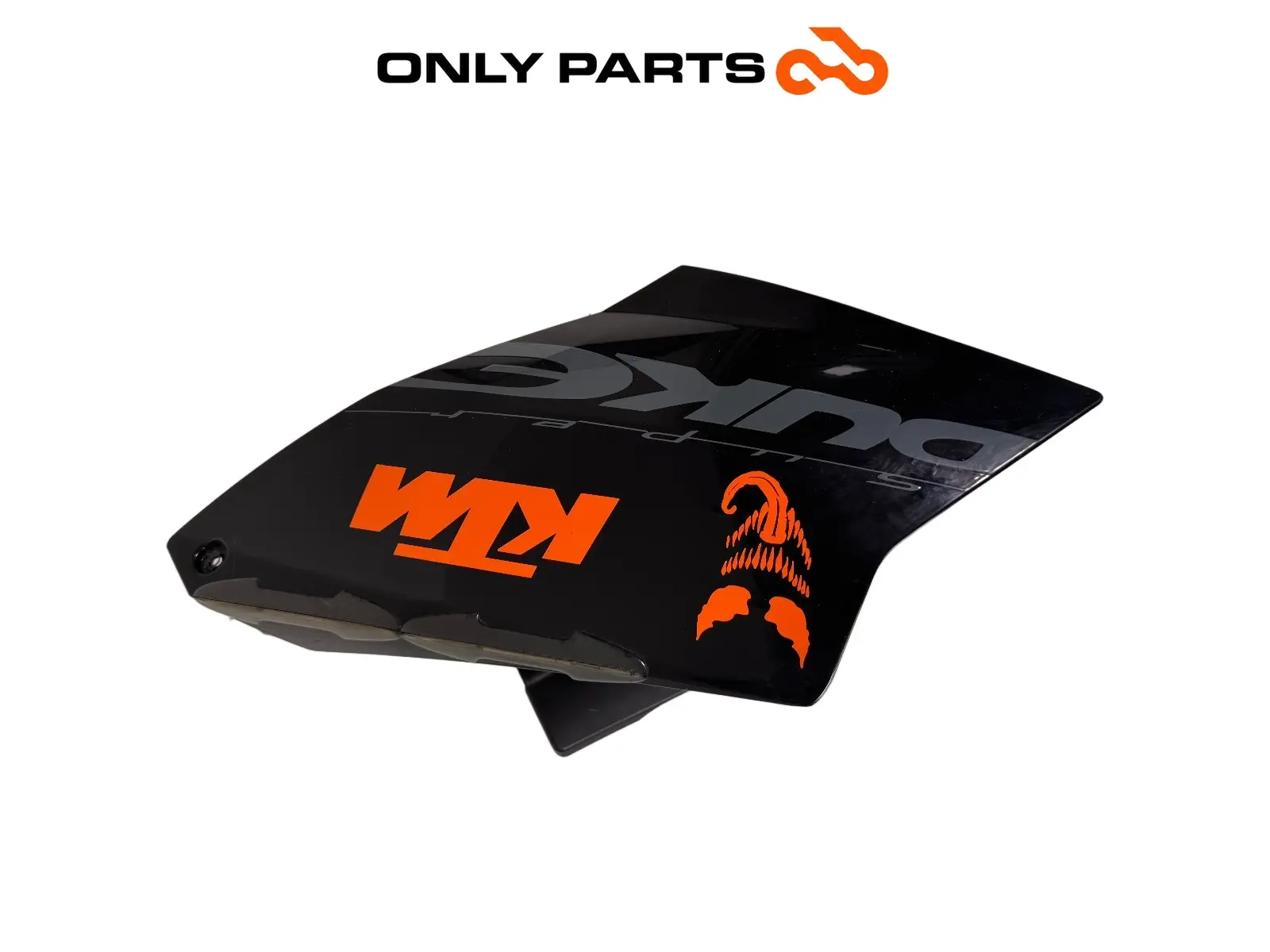 Fianchetto serbatoio SX KTM Super Duke 990cc 2006 Nero/Arancione usato — foto reale 5