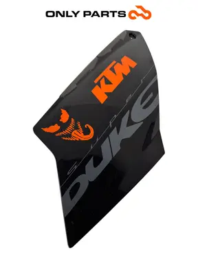 Fianchetto serbatoio SX KTM Super Duke 990cc 2006 Nero/Arancione usato — foto reale 7