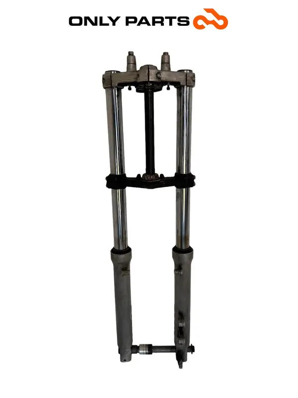 FORCELLA ANTERIORE COMPLETA + PIASTRA BMW F 650 CS 2001 / FRONT FORK SUSPENSION — 2