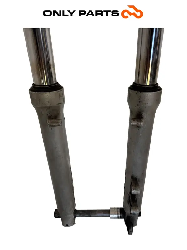 FORCELLA ANTERIORE COMPLETA + PIASTRA BMW F 650 CS 2001 / FRONT FORK SUSPENSION — 5
