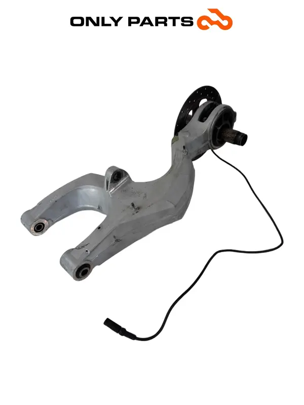 FORCELLONE POSTERIORE MONOBRACCIO IN LEGA BMW F 650 CS 2001 / REAR SWINGARM OEM — 5