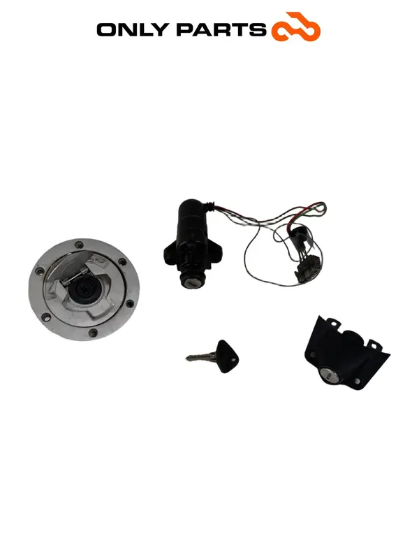 KIT CHIAVI SERRATURE BLOCCHETTO ACCENSIONE BMW F 650 CS 2001 / LOCK SET KEYS OEM