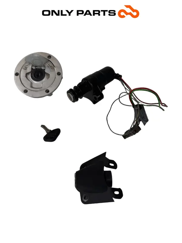 KIT CHIAVI SERRATURE BLOCCHETTO ACCENSIONE BMW F 650 CS 2001 / LOCK SET KEYS OEM — 2