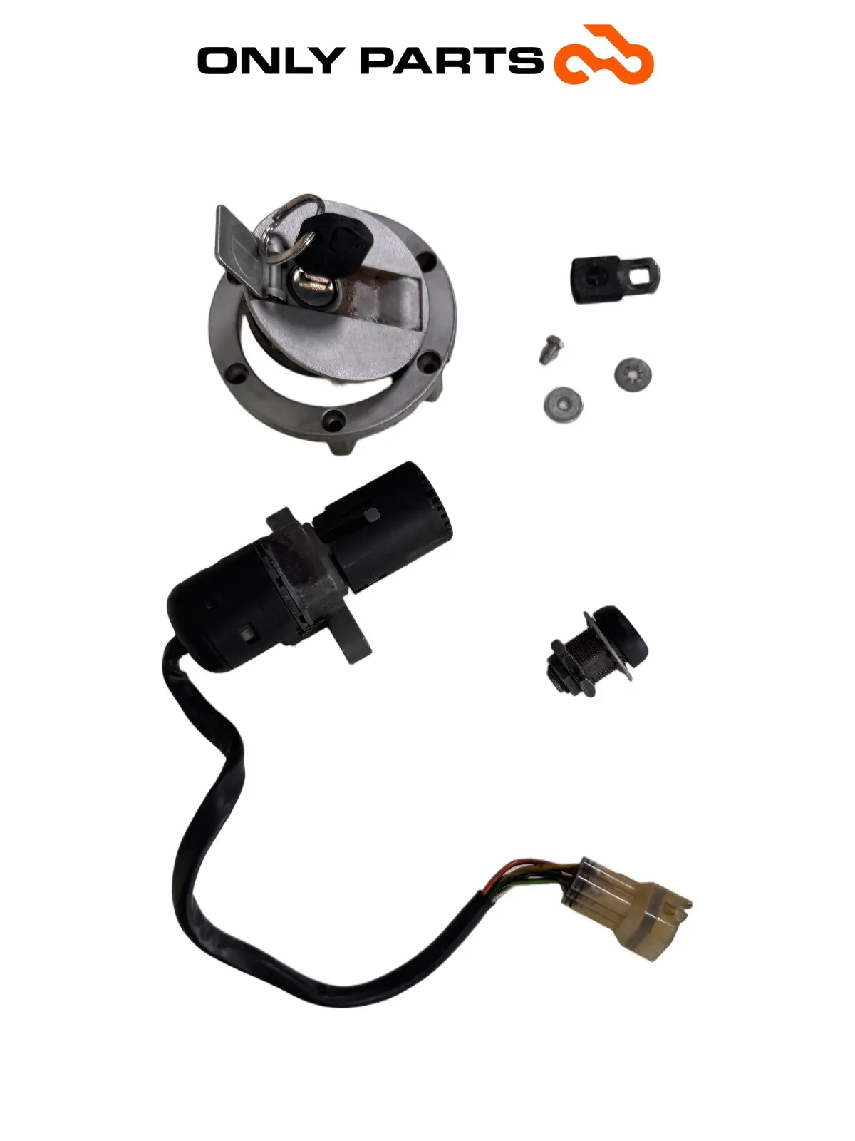 Kit chiavi completo KTM Super Duke 990cc 2006 Nero/Arancione usato — foto reale 5