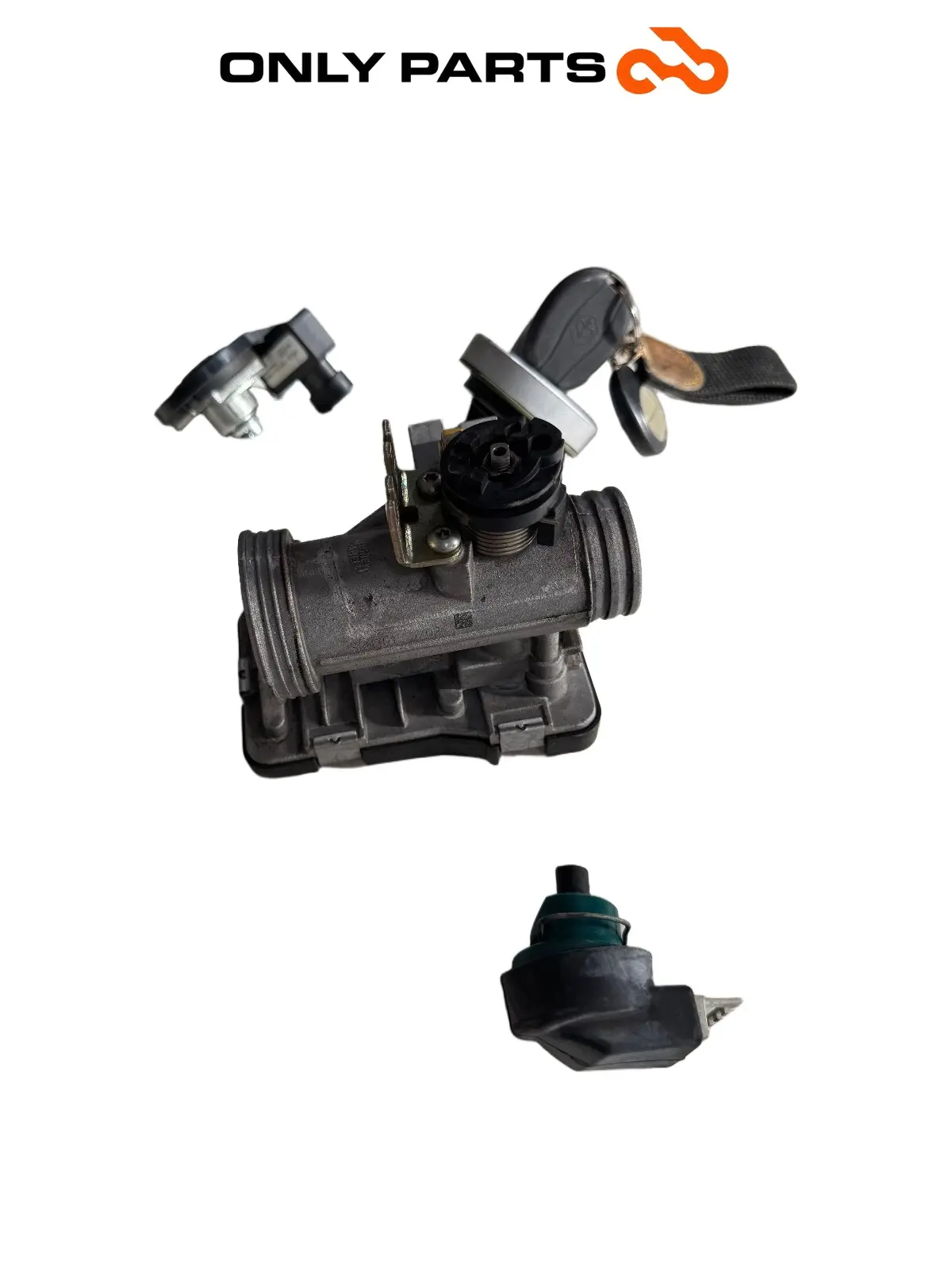 Kit chiavi completo Piaggio Beverly Police 300cc 2018 Nero usato — foto reale 2