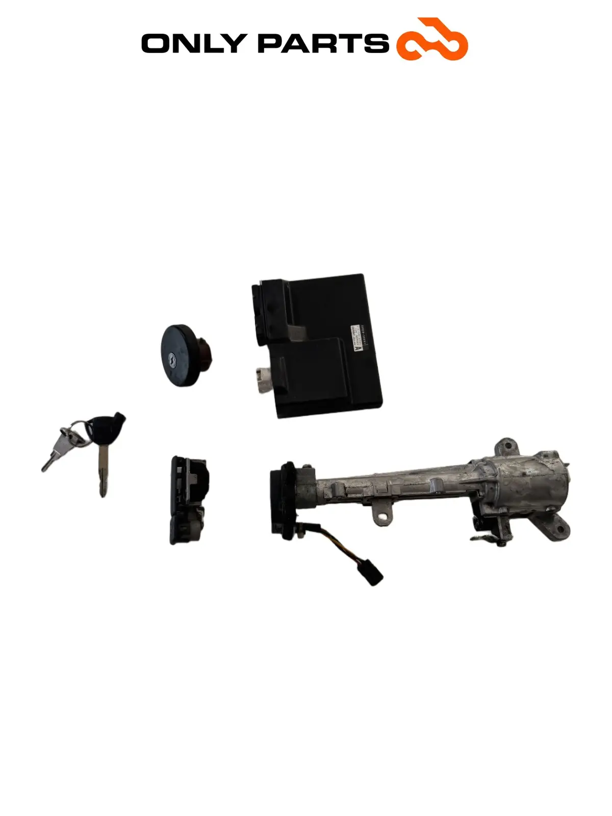Kit chiavi completo Suzuki Burgman 650cc 2010 Bianco usato — foto reale 2