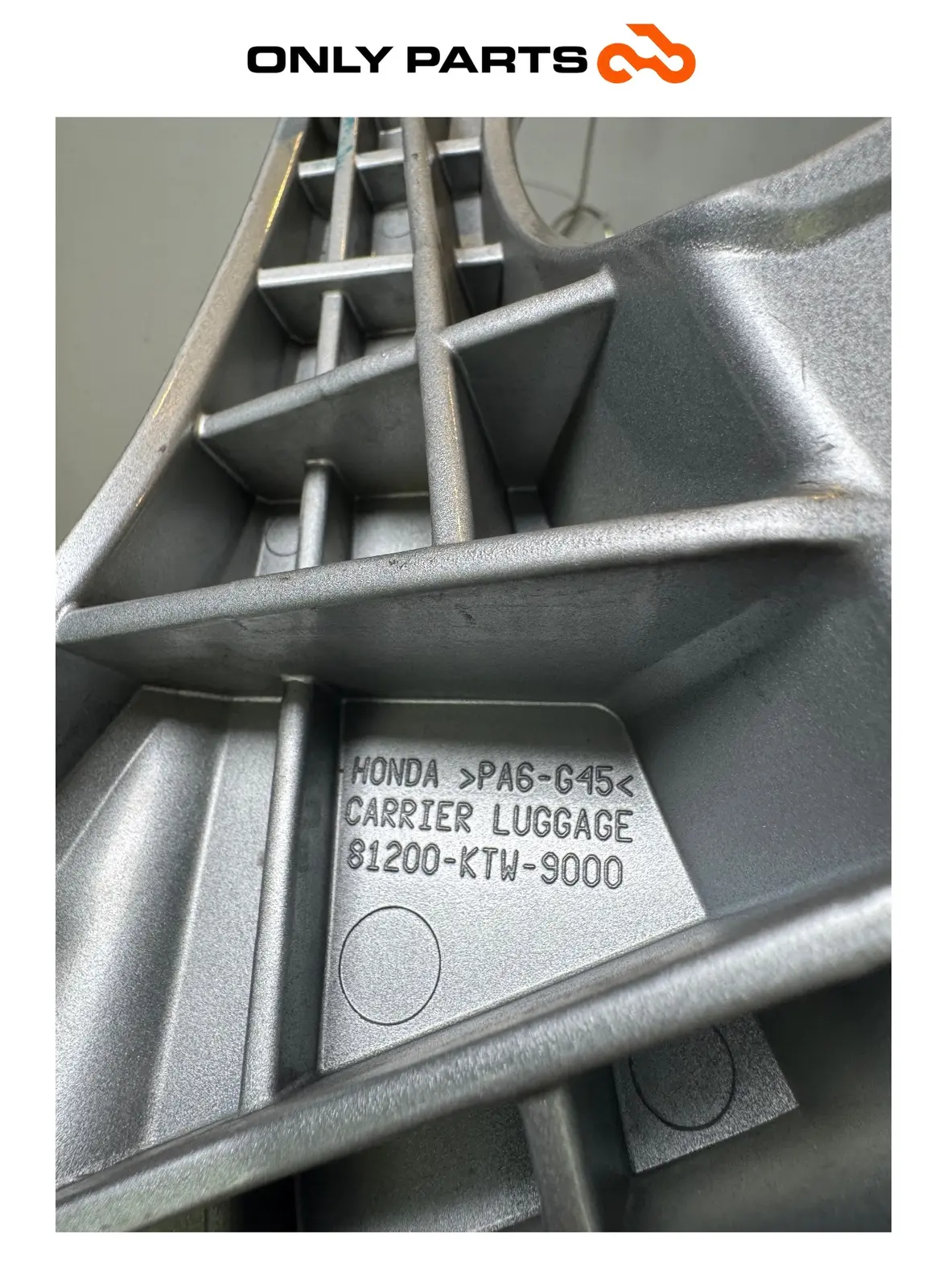 Maniglione posteriore Honda SH 300i 2008 Grigio usato — foto reale 11