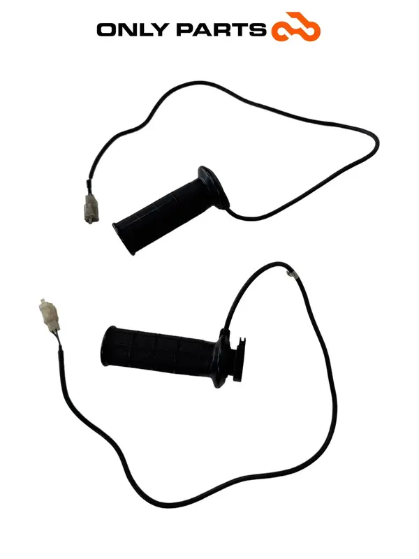 COPPIA MANOPOLE RISCALDATE ORIGINALI SUZUKI BURGMAN 650 CC 2010 / HEATED GRIPS — 2