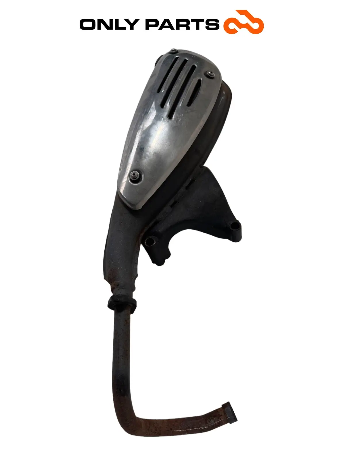 Marmitta completa Piaggio Vespa Lx 4 valvole 50cc 2011 usato — foto reale 2