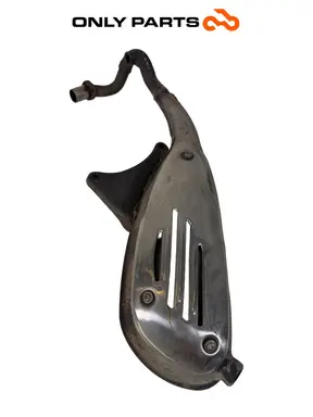 Marmitta Piaggio Vespa Lx 125cc 2011 Nero usato — foto reale 4