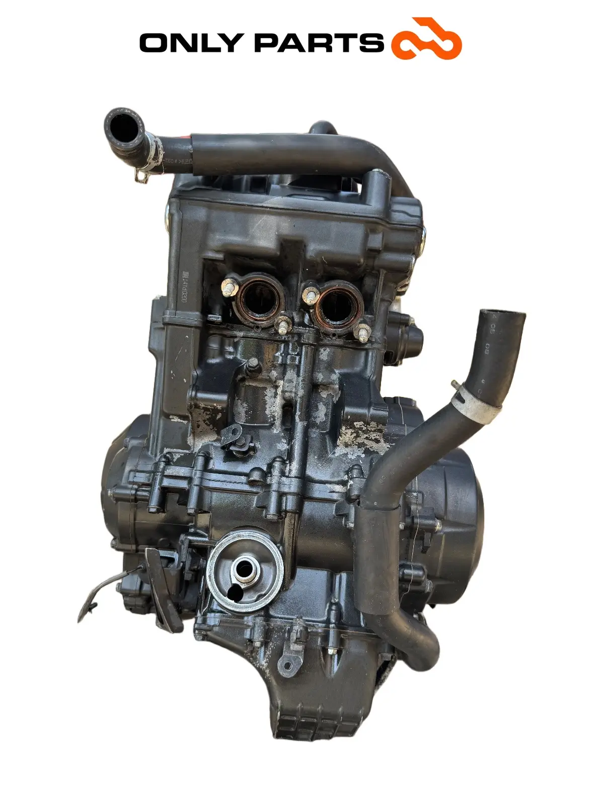 Motore completo Honda CB 500 F 500cc 2014 Nero usato — foto reale 3
