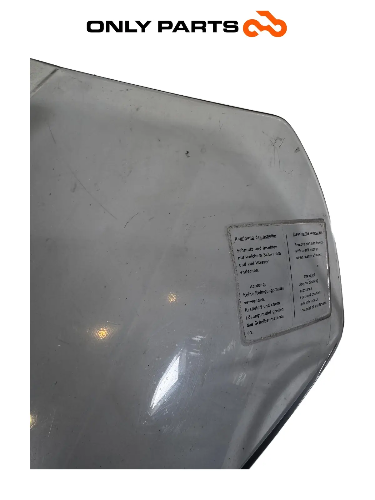 Parabrezza BMW F 650 CS 2001 Grigio usato — foto reale 10