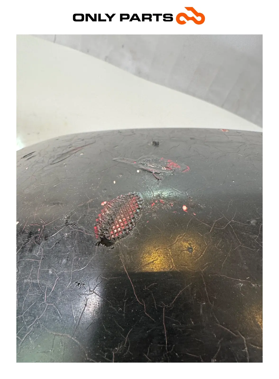 Parafango posteriore / fender Honda VTR 1000 F 1999 Rosso usato — foto reale 12